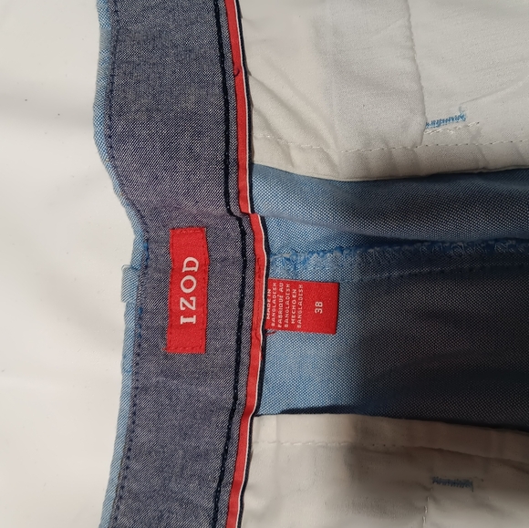 Izod Bermuda men shorts blue size 38 - Picture 4 of 7